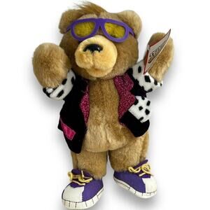 Applause Teddy Grahams Honey Bear Plush 12” 1990 Collectible